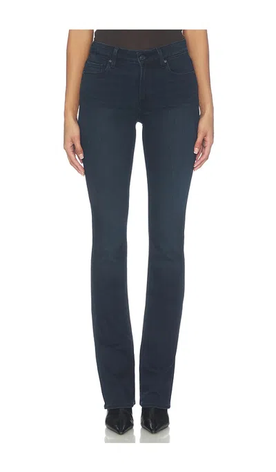 Paige High Rise Manhattan Bootcut Jeans In Blue