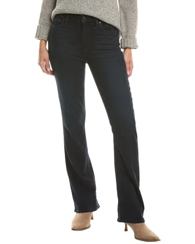 Paige High Rise Manhattan Duchess Bootcut Jean In Black