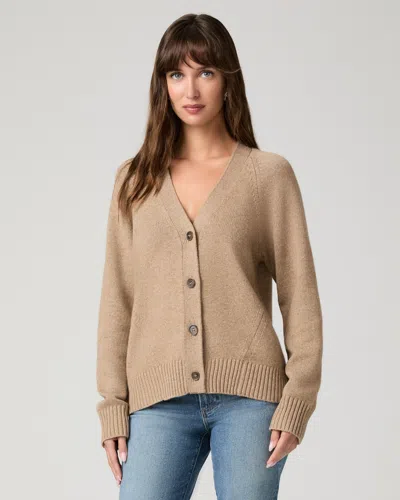 Paige Hikari Cardigan In Brown