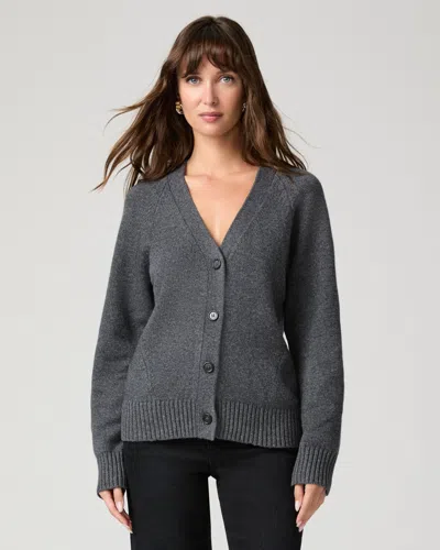 Paige Hikari Cardigan In Gray