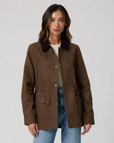 Paige Horizon Jacket In Brown