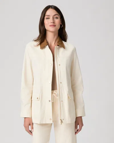Paige Horizon Jacket In Neutral
