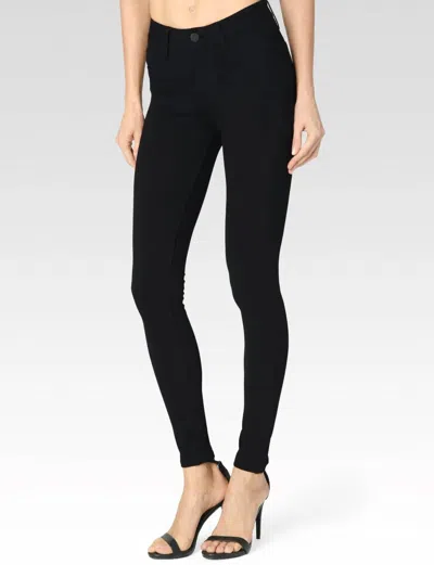Paige Hoxton Ankle Ponte Pant In Black