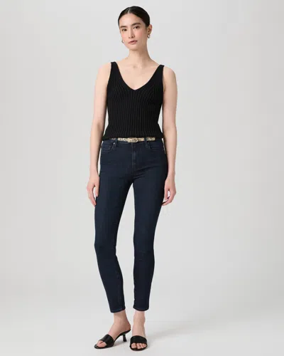 Paige Hoxton Ankle Skinny Jean In Blue