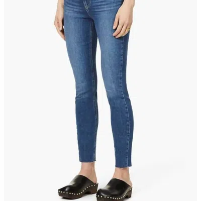 Paige Hoxton Ankle Skinny Jeans In Blue