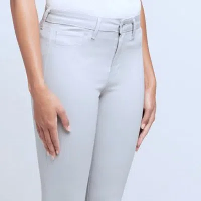 Paige Hoxton Ankle With Raw Hem Jean In White