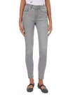 Paige Hoxton Crop High Rise Ultra Skinny Jeans In London Mist In Multi