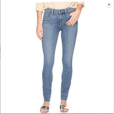 Paige Hoxton Crop Ultra Skinny In Blue