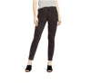 Paige Hoxton High Rise Ankle Skinny Jeans In Black, Purple In Multi