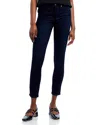 Paige Hoxton Womens Mid-rise Everyday Skinny Jeans In Mona