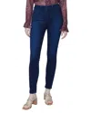 Paige Hoxton Novela High Rise Ultra Skinny Ankle Jean In Blue