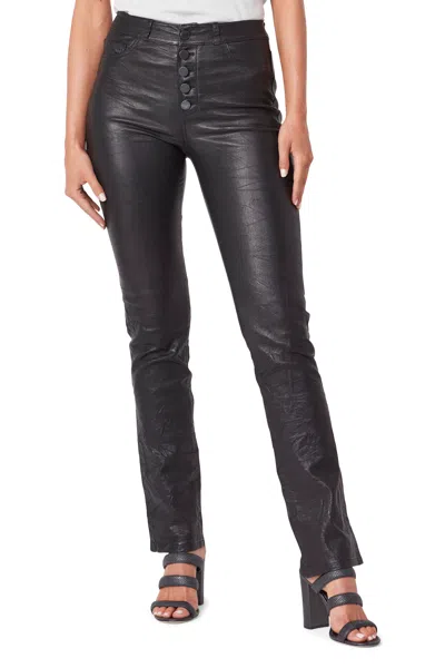 Paige Hoxton Straight Pant In Black