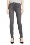 Paige Hoxton Skinny High-rise Stretch-denim Jeans In Multi