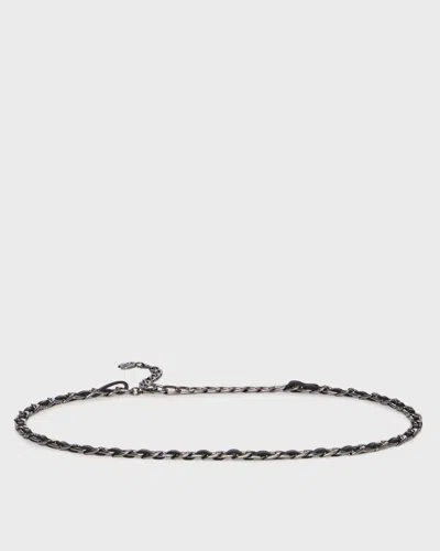 Paige Ilsa Belt In Gunmetal