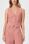 Paige Iris Vest In Desert Dusk In Multi