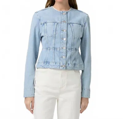 Paige Isara Denim Jacket In Blue