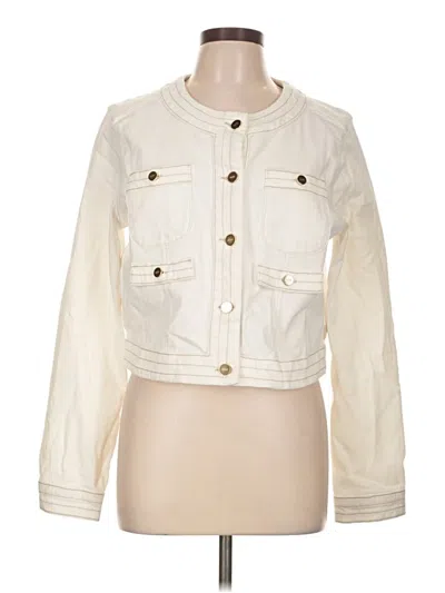 Pre-owned Paige Jacket In Ivory
