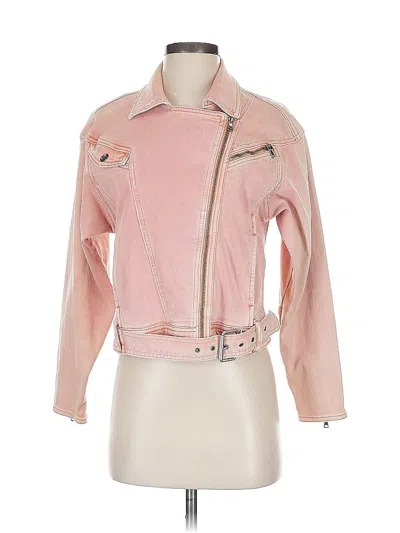 Pre-owned Paige Jacket In Pink