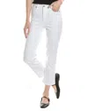 Paige Jacqueline Optic White Crop Jean