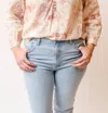 PAIGE JAYLEE BLOUSE IN WHITE MULTI FLORAL