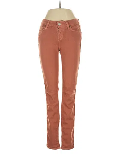 Pre-owned Paige Jeans In Brown