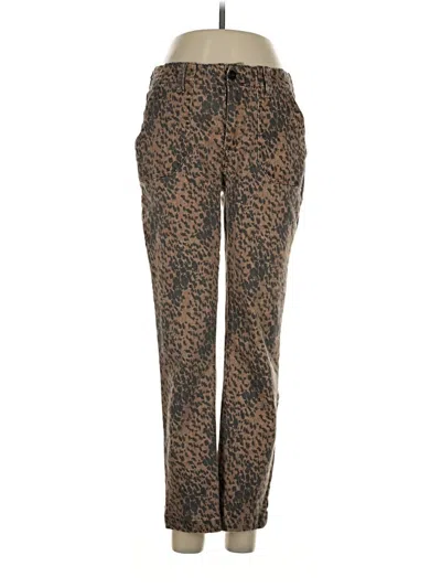 Pre-owned Paige Jeans In Brown