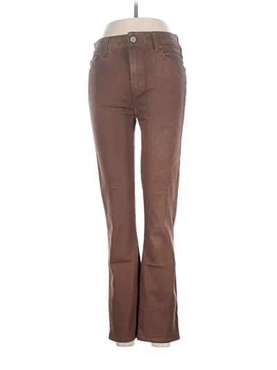 Pre-owned Paige Jeans In Brown