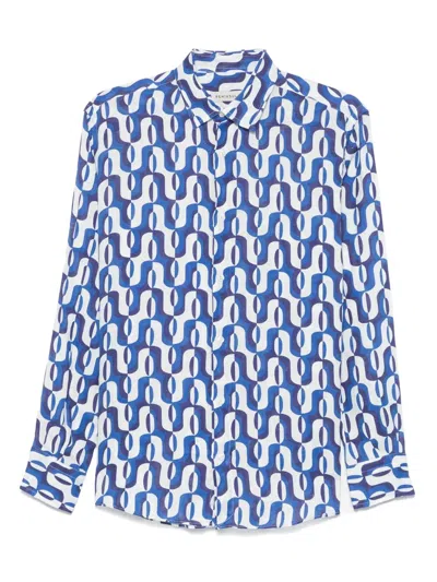 Paige Jeans Impronta Shirt In Blue