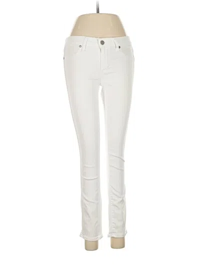 Pre-owned Paige Jeans In Ivory