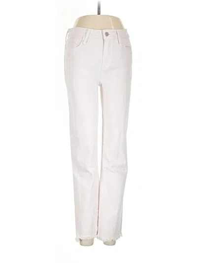 Pre-owned Paige Jeans In Ivory