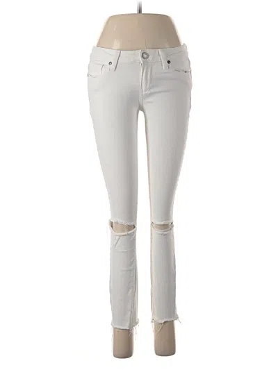 Pre-owned Paige Jeans In Ivory