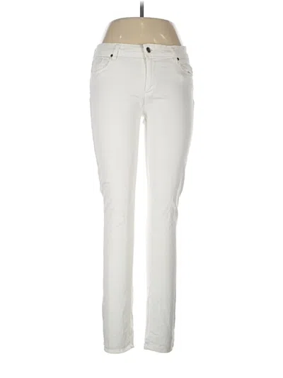 Pre-owned Paige Jeans In Ivory