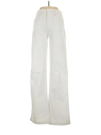 Pre-owned Paige Jeans In Ivory
