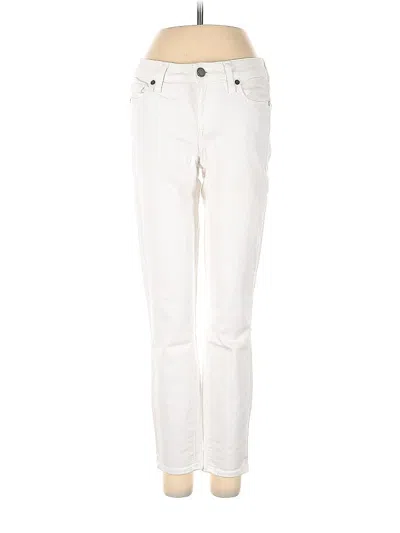 Pre-owned Paige Jeans In Ivory