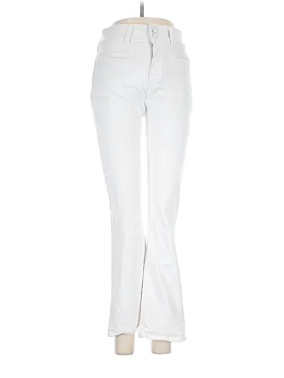 Pre-owned Paige Jeans In Ivory