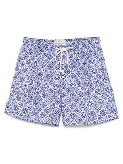 Paige Jeans Montecristo Swim Shorts In Blue