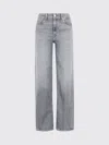 Paige Jeans  Woman Color Grey In Gray