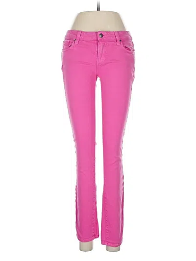 Pre-owned Paige Jeans In Pink