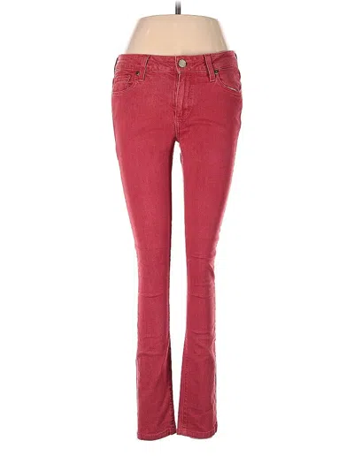 Pre-owned Paige Jeans In Red