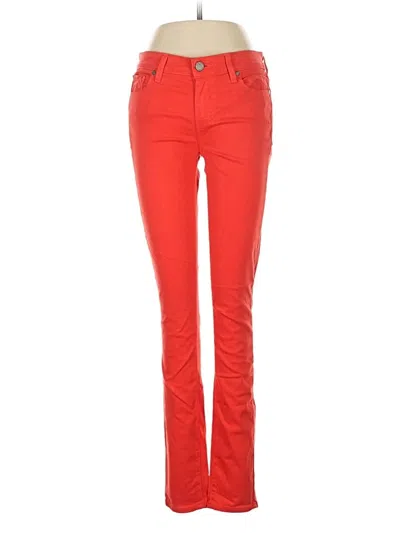 Pre-owned Paige Jeans In Red