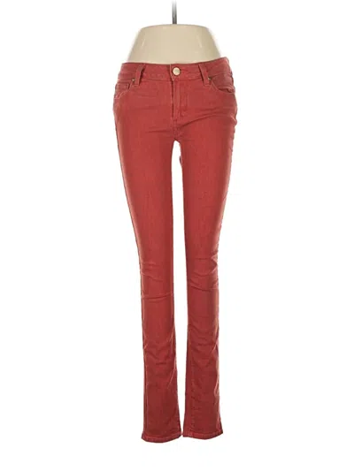 Pre-owned Paige Jeans In Red