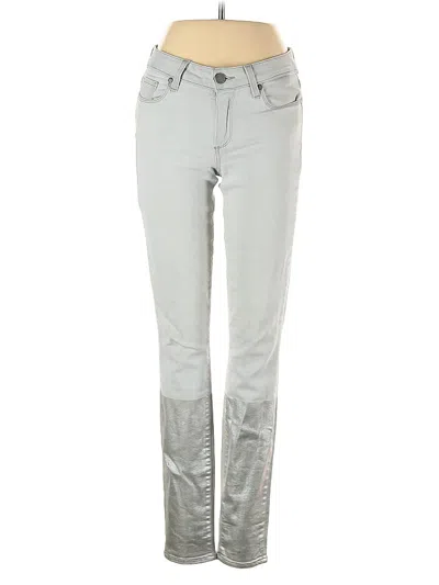 Pre-owned Paige Jeans In Silver
