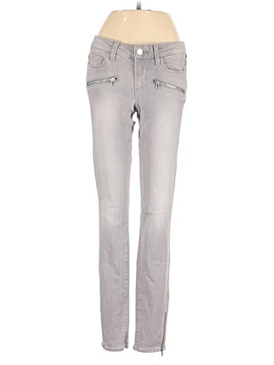 Pre-owned Paige Jeans In Silver
