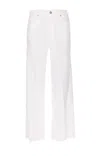 Paige Anessa Wide Leg Jeans In White