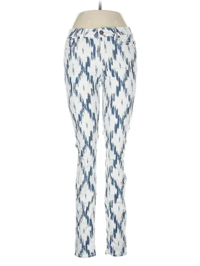 Pre-owned Paige Jeggings In Blue