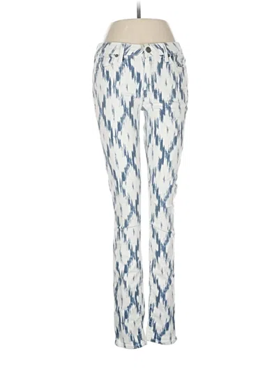 Pre-owned Paige Jeggings In White