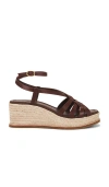 Paige Jill Espadrille In 红褐色