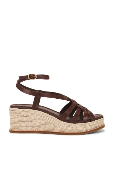 Paige Jill Espadrille In 红褐色