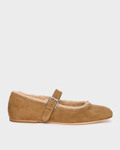 Paige Joelle Flat In Brown
