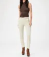 Paige Jolie Cargo Pant In Sand In Beige